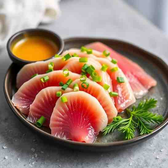 Make Fresh Tuna Sashimi at Home - Easy Recipe & Ponzu
